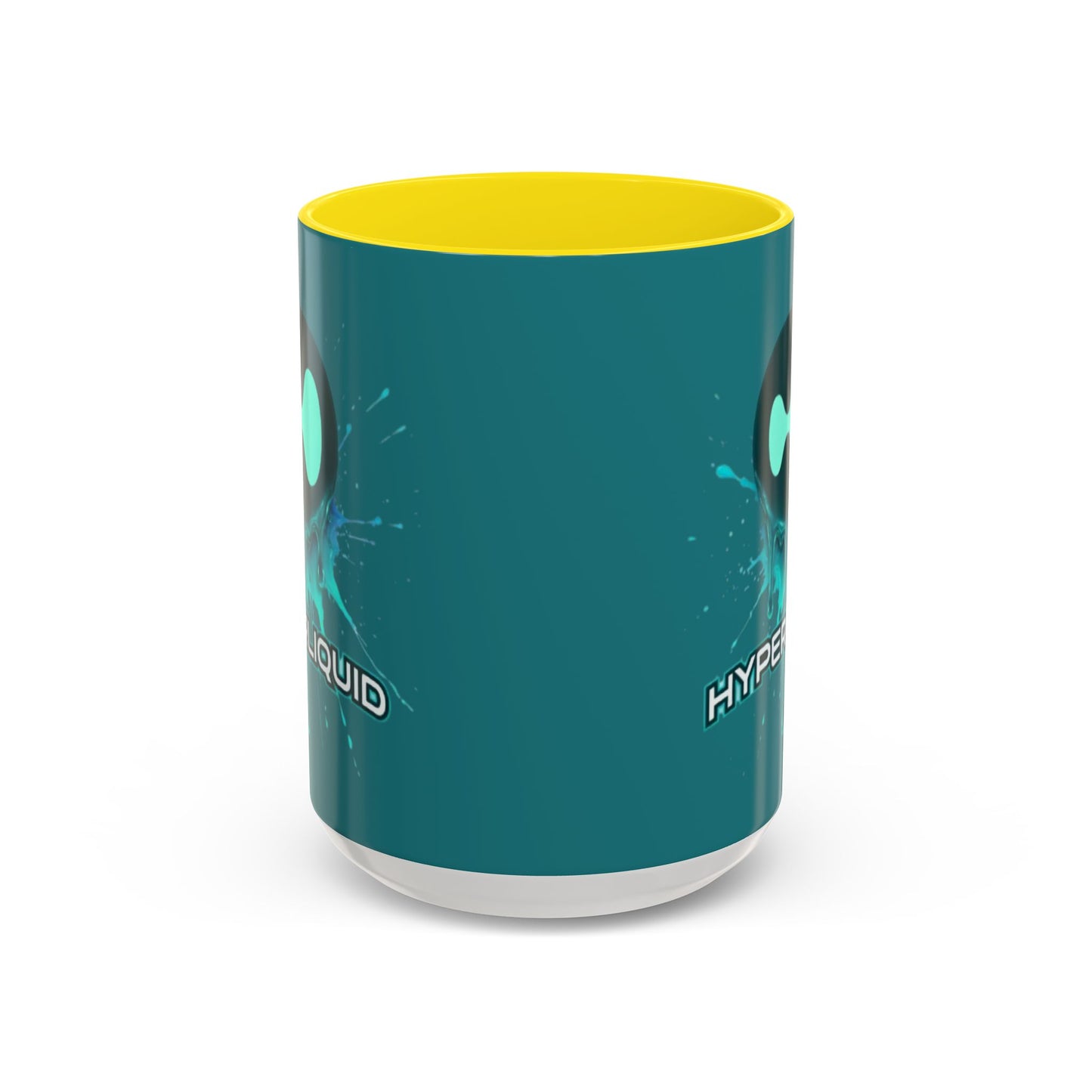 HYPE Drip Hyperliquid Accent Mug by cypherpunkgear.com