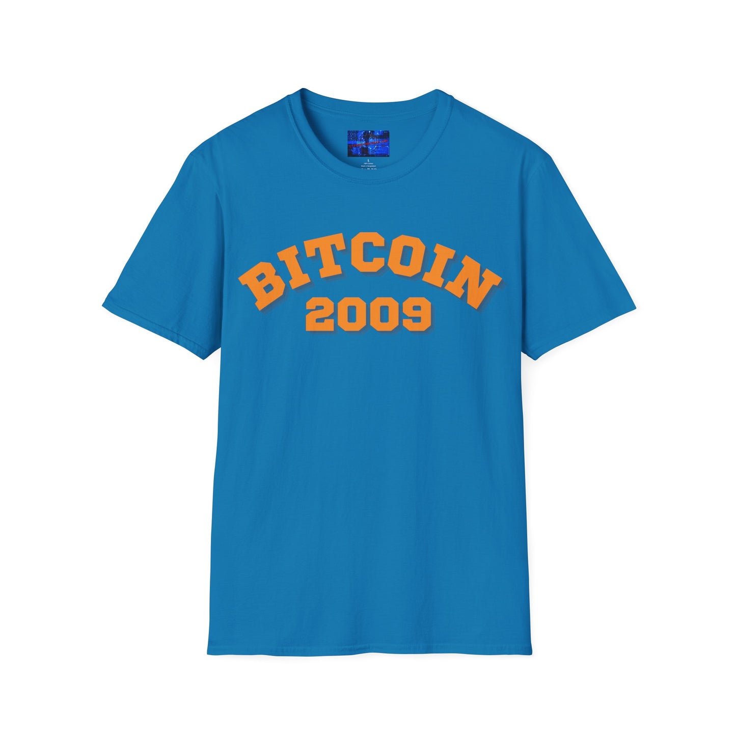 Bitcoin 2009 Dark colors Unisex T-Shirt by cypherpunkgear.com