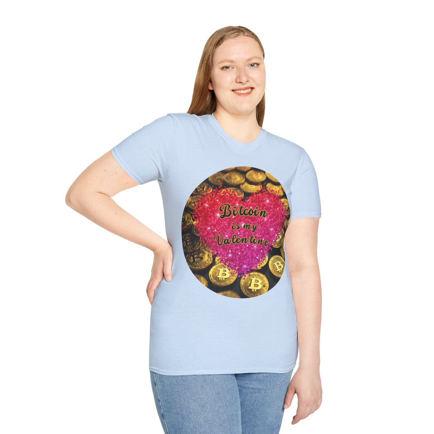 My Valentine Light colors Unisex T-Shirt by cypherpunkgear.com