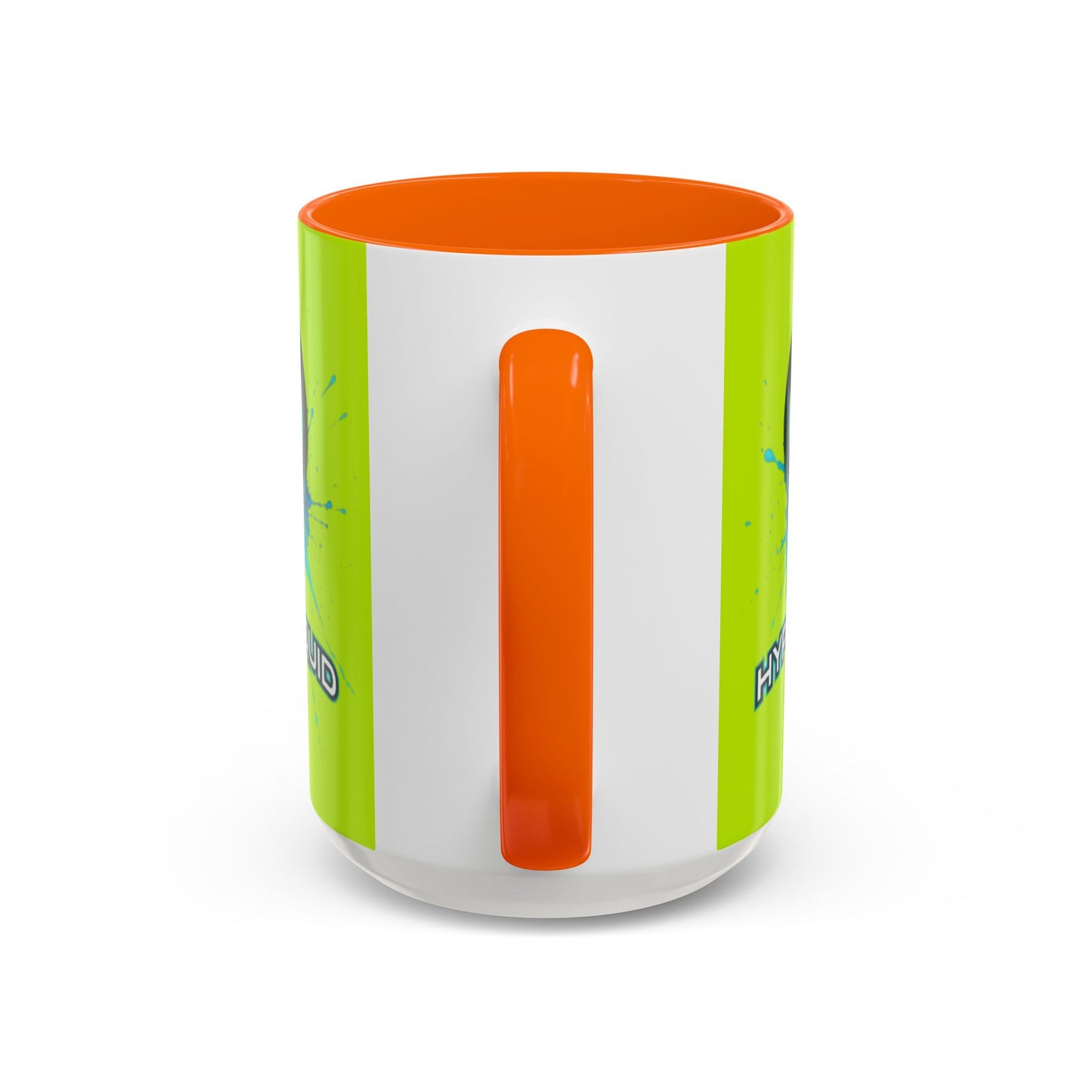 HYPE Drip Yellow Accent Mug by cypherpunkgear.com