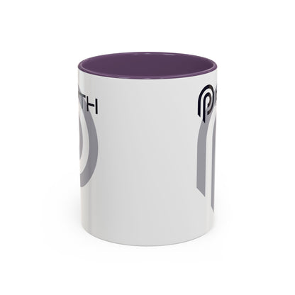 Pyth (PYTH) Accent Mug by cypherpunkgear.com