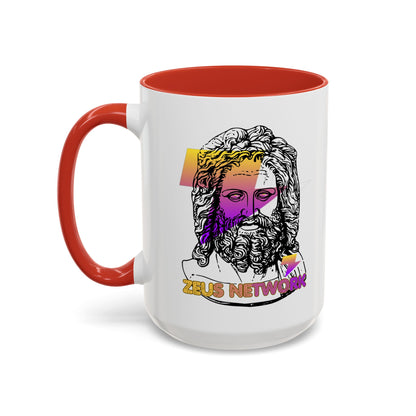 Zeus Network Accent Mug by cypherpunkgear