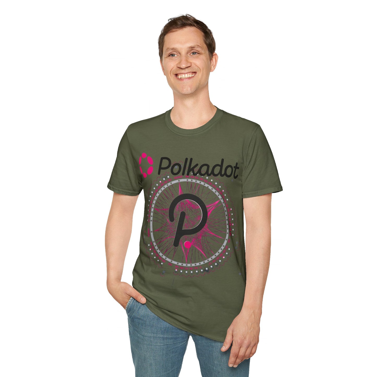 Polkadot (DOT) LTcolors Unisex T-Shirt by cypherpunkgear