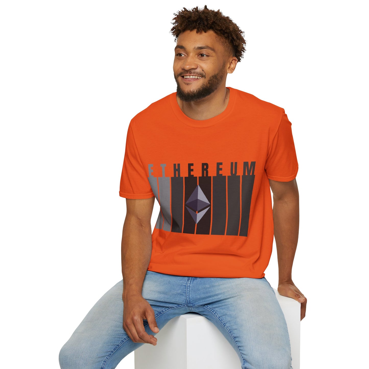 Ethereum (ETH) LTcolors Unisex T-Shirt by cypherpunkgear.com