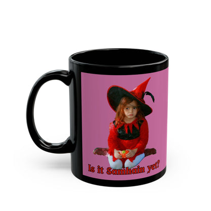 Is it Samhain yet? Pink Mug by CreepyCrafts.boo