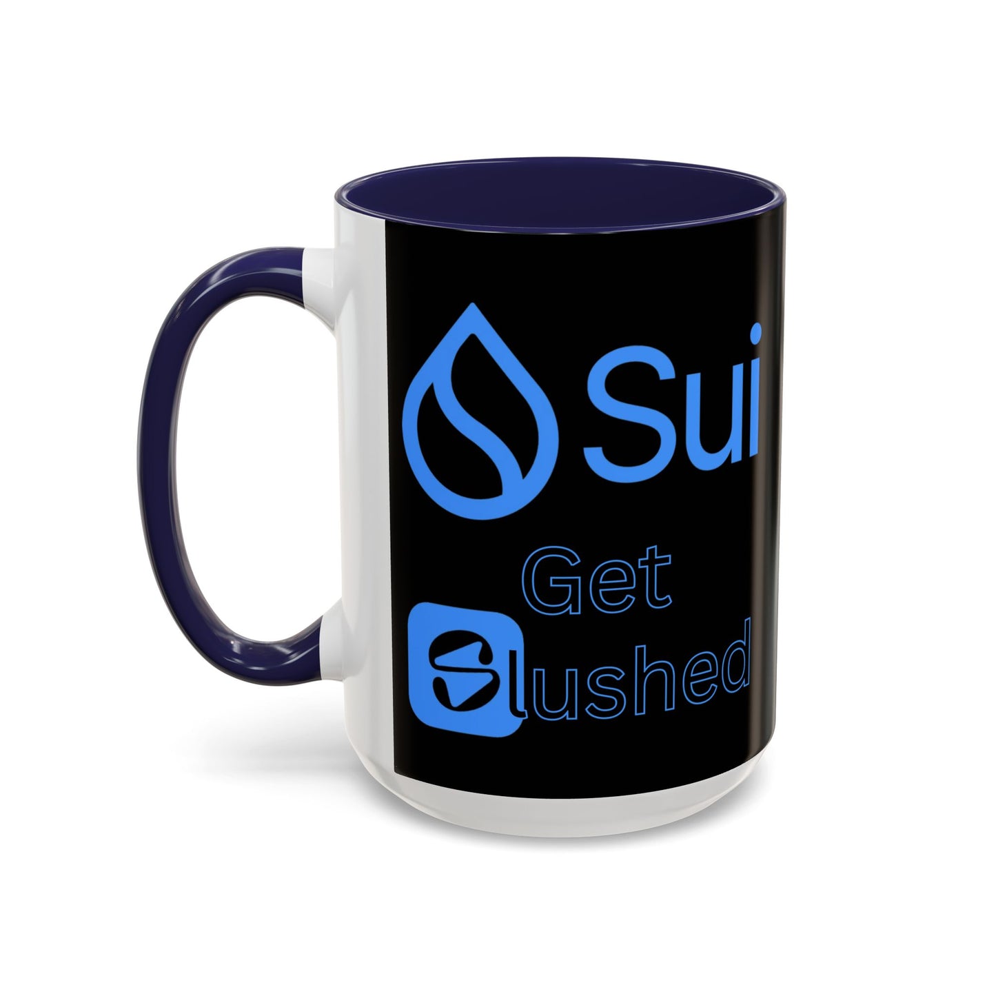 Sui: Get Slushed Black Accent Mug by cypherpunkgear.com