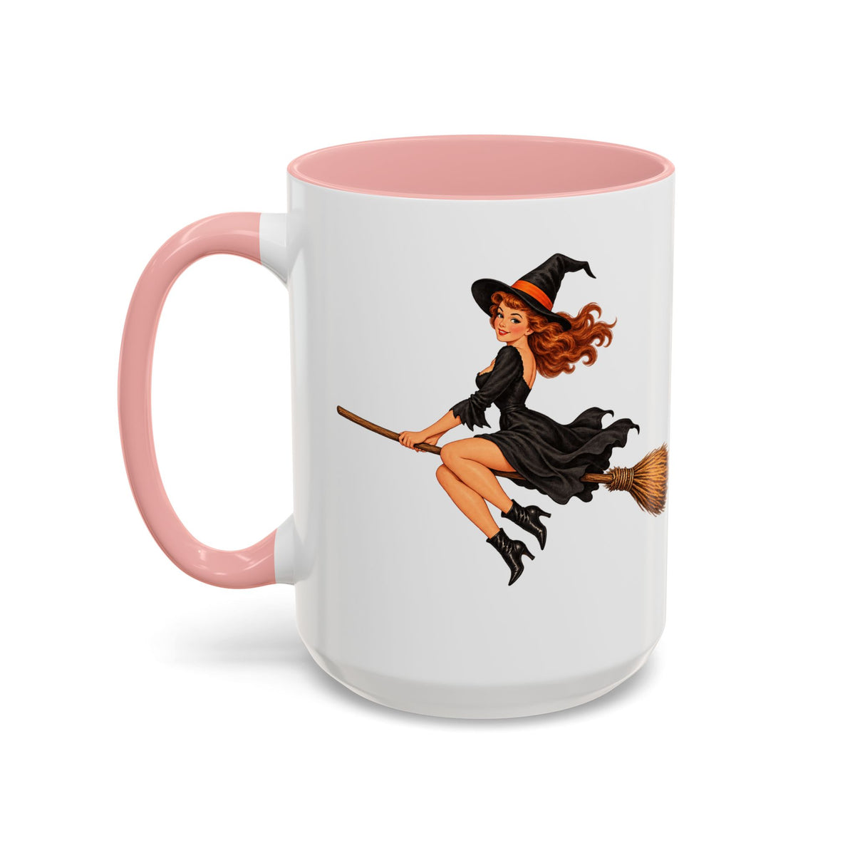 Hazel Hex White Accent Mug by CreepyCrafts.boo