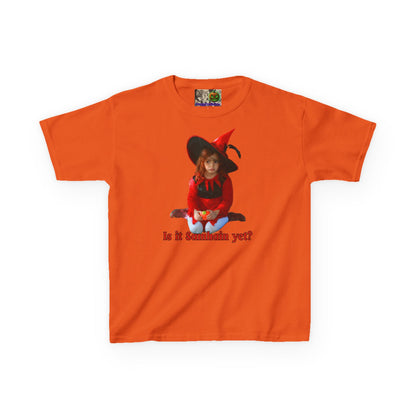 Is it Samhain yet? Kids Heavy Cotton™ Tee by CreepyCrafts.boo