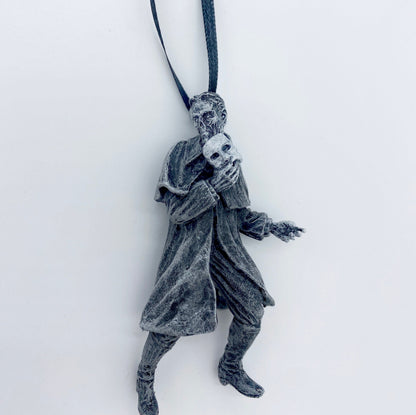 Phantom of the Opera Ornament, Hand Painted Resin Sculpture | Halloween Monster Opera Ghost Figurine | Gothic Ornament for Spooky Home Decor