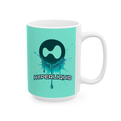 HYPE Drip Light Hyperliquid Mug by cypherpunkgear.com