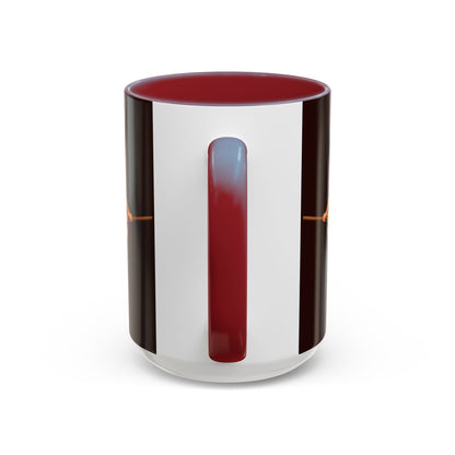 Hazel Hex Brown Accent Mug by CreepyCrafts.boo