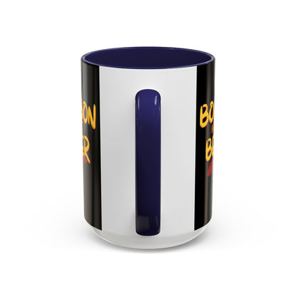 Bourbon makes it better Accent Mug by cypherpunkgear.com