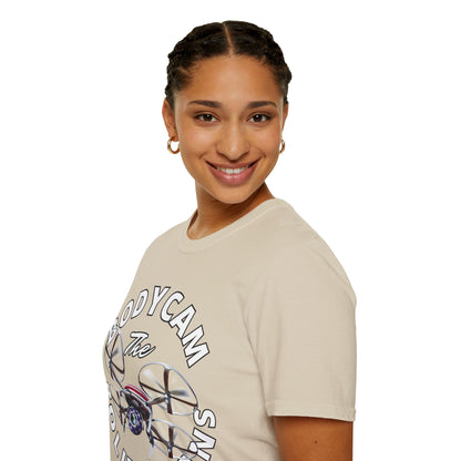 Bodycam the Politicians Drone Light colors Unisex T-Shirt by cypherpunkgear.com