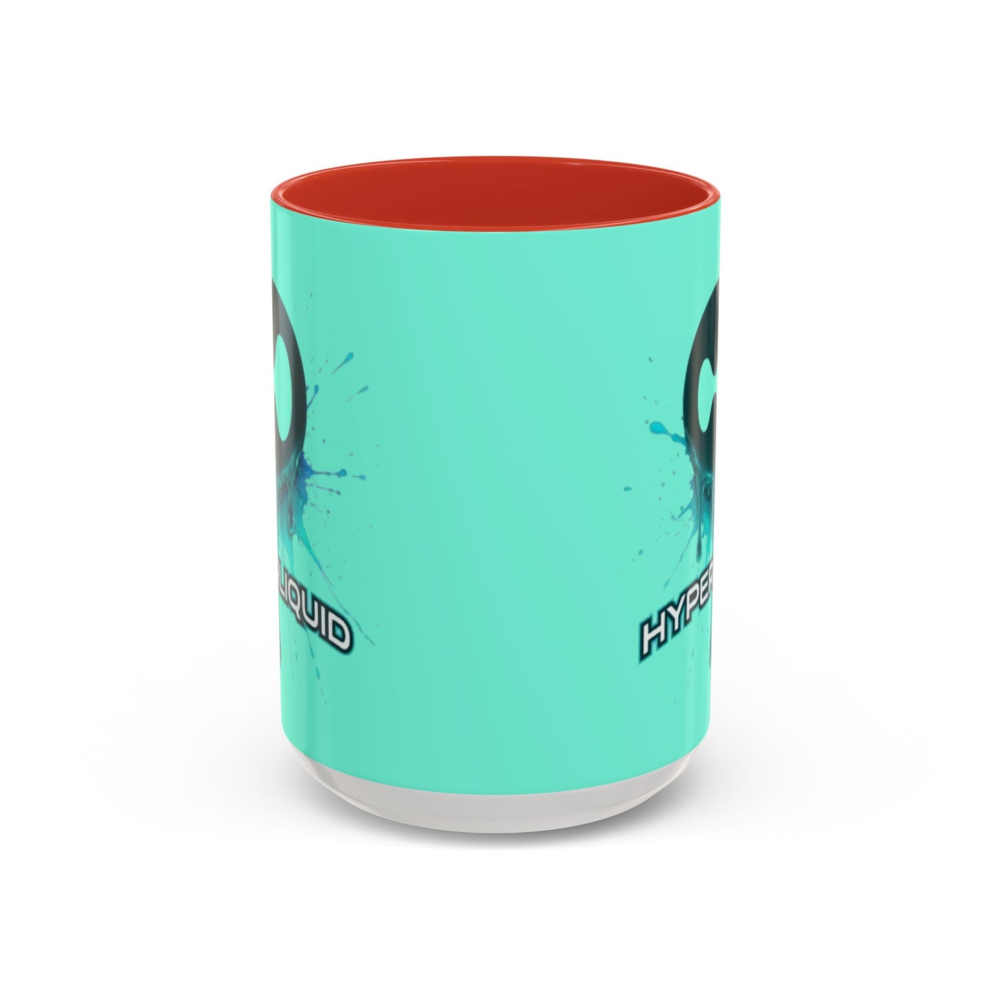 HYPE Drip Light Hyperliquid Accent Mug by cypherpunkgear.com