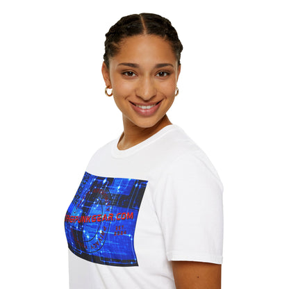 Cypherpunkgear.com logo Light colors Unisex T-Shirt by cypherpunkgear.com