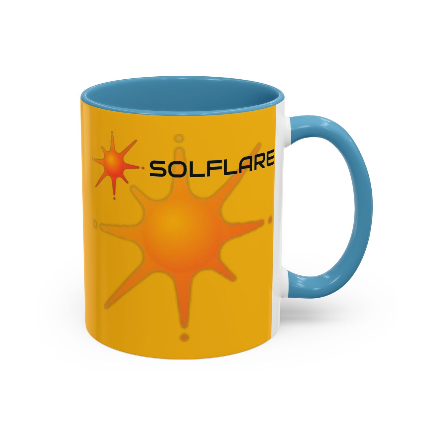 Solflare Accent Mug by cypherpunkgear