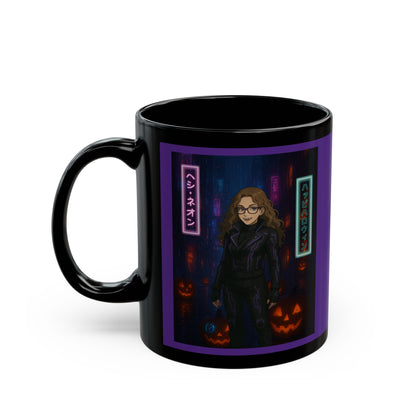 Hethyr Neon Purple Mug by CreepyCrafts.boo