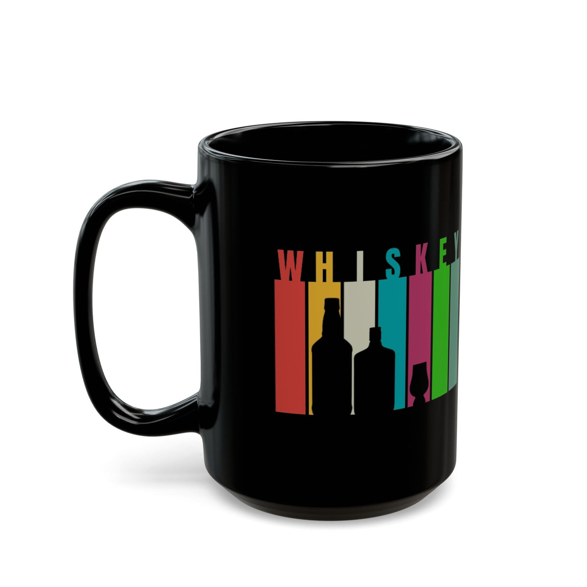 Whiskey spelled with an 'e' Black Mug by cypherpunkgear.com
