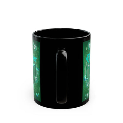 Tether Green Mug by cypherpunkgear.com