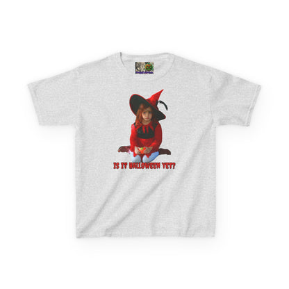 Is it Halloween yet? Kids Heavy Cotton™ Tee by CreepyCrafts.boo