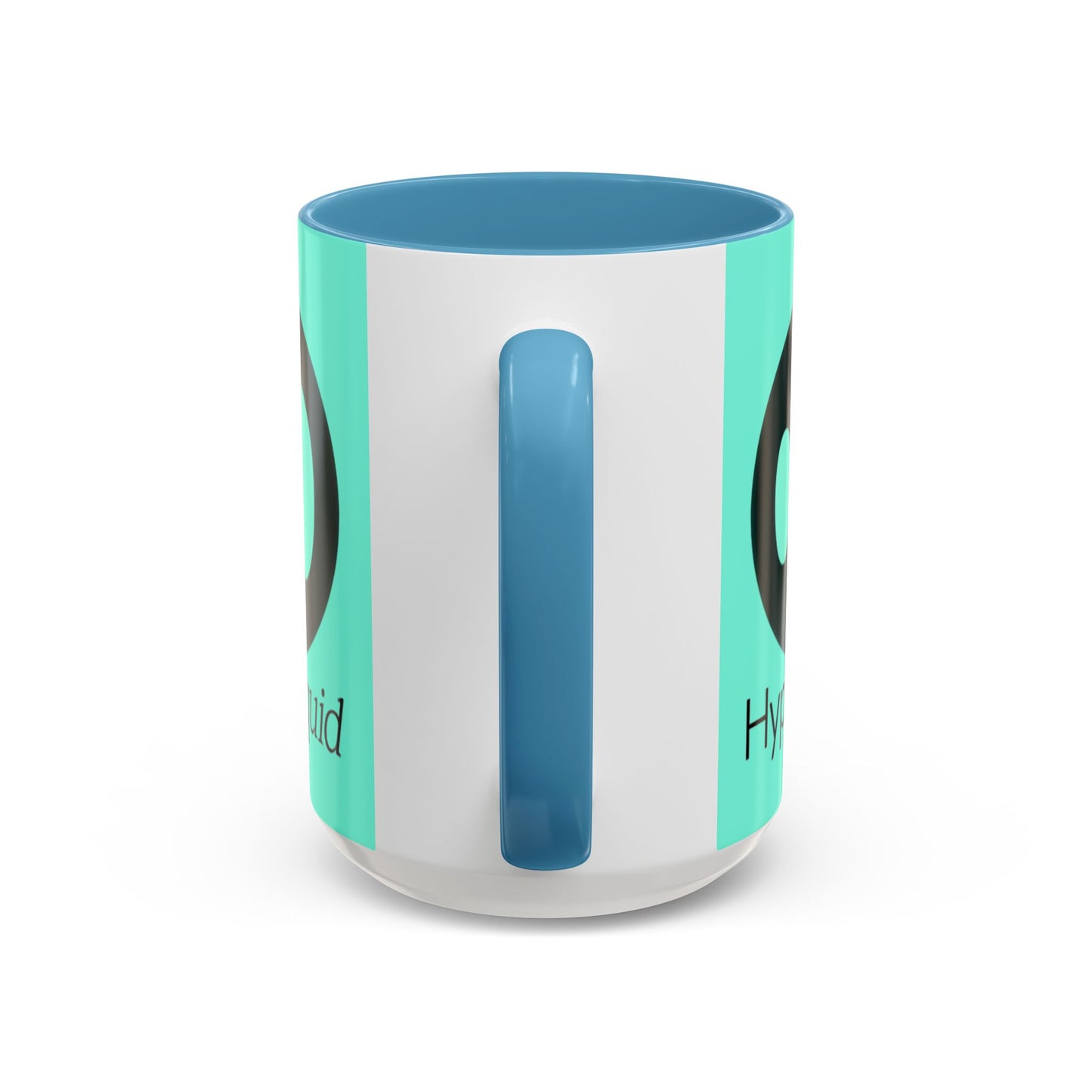 Hyperliquid Black font Light Hyperliquid Accent Mug by cypherpunkgear.com