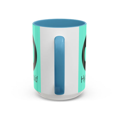 Hyperliquid Black font Light Hyperliquid Accent Mug by cypherpunkgear.com