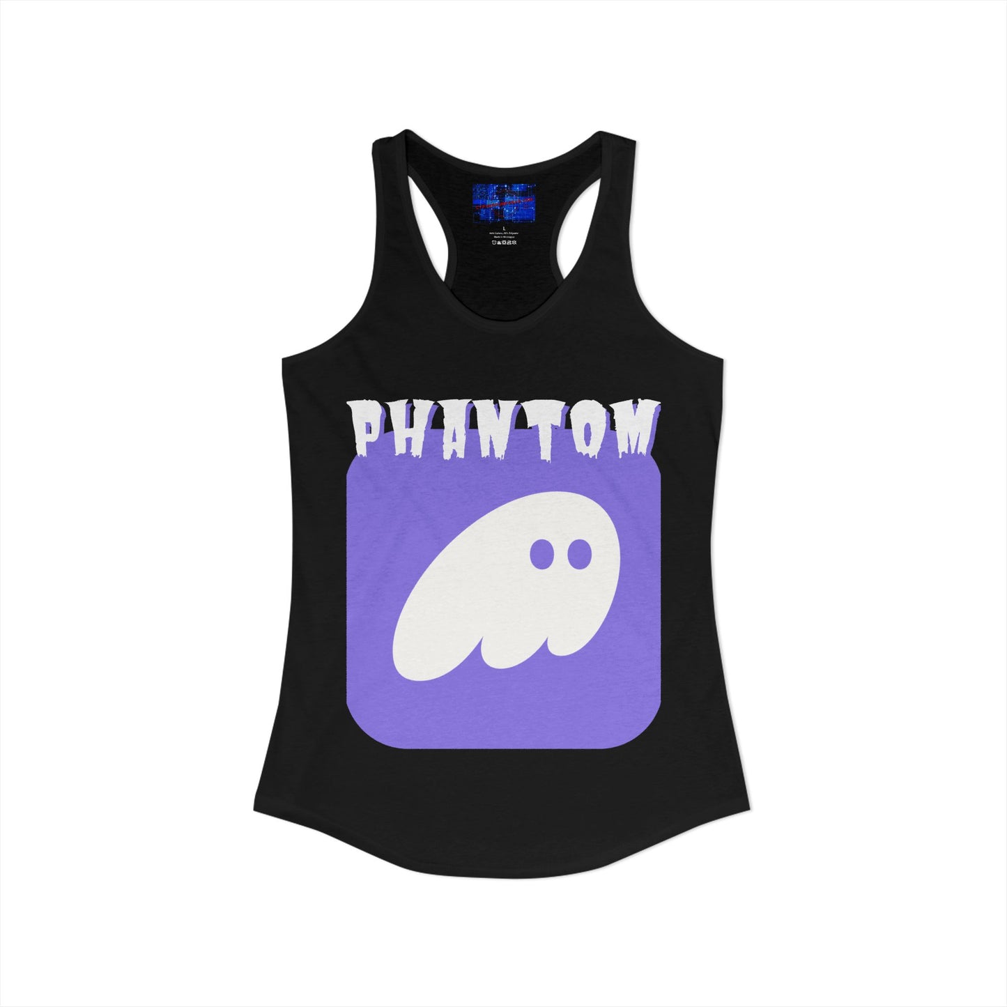 Phantom Hot Wallet Women's Racerback Tank Top by cypherpunkgear.com
