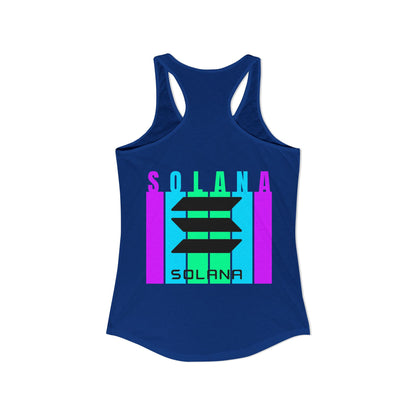 ¡Camiseta sin mangas Solana de 2 caras de cypherpunkgear! Camiseta sin mangas ideal con espalda cruzada para mujer