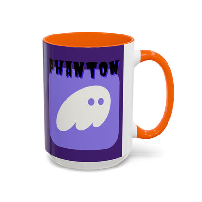 Phantom Hot Wallet Purple Accent Mug by cypherpunkgear.com