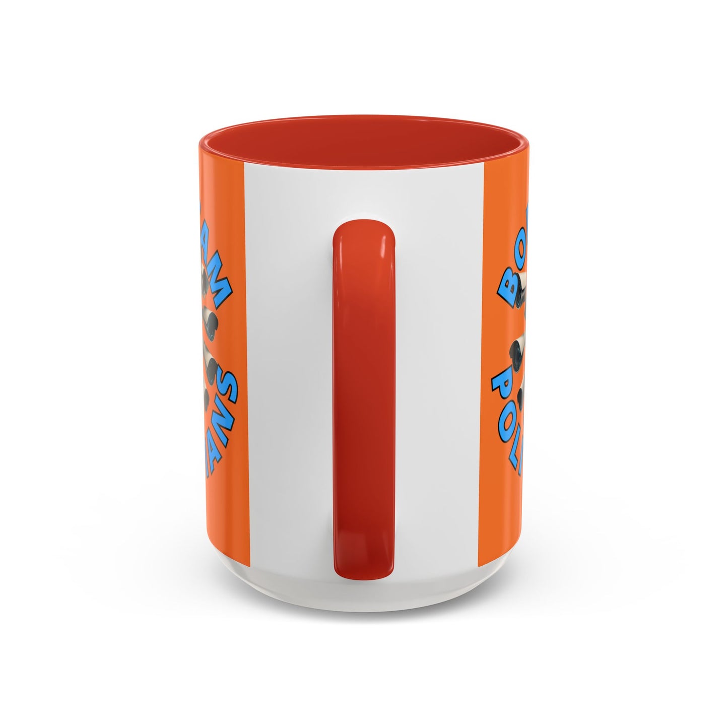 Bodycam the Politicians Cameras Orange Accent Mug by cypherpunkgear.com