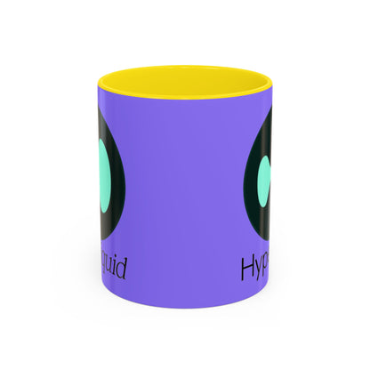 Hyperliquid Black font Light Purple Accent Mug by cypherpunkgear.com