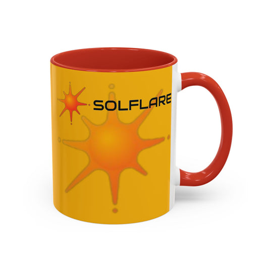 Solflare Accent Mug by cypherpunkgear