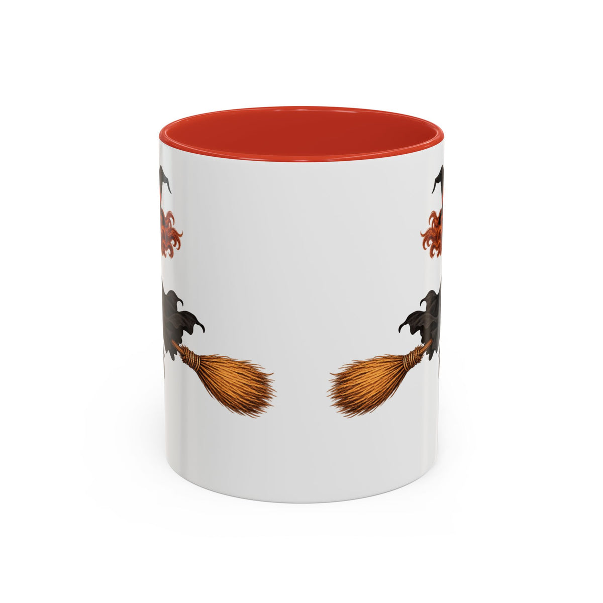 Hazel Hex White Accent Mug by CreepyCrafts.boo