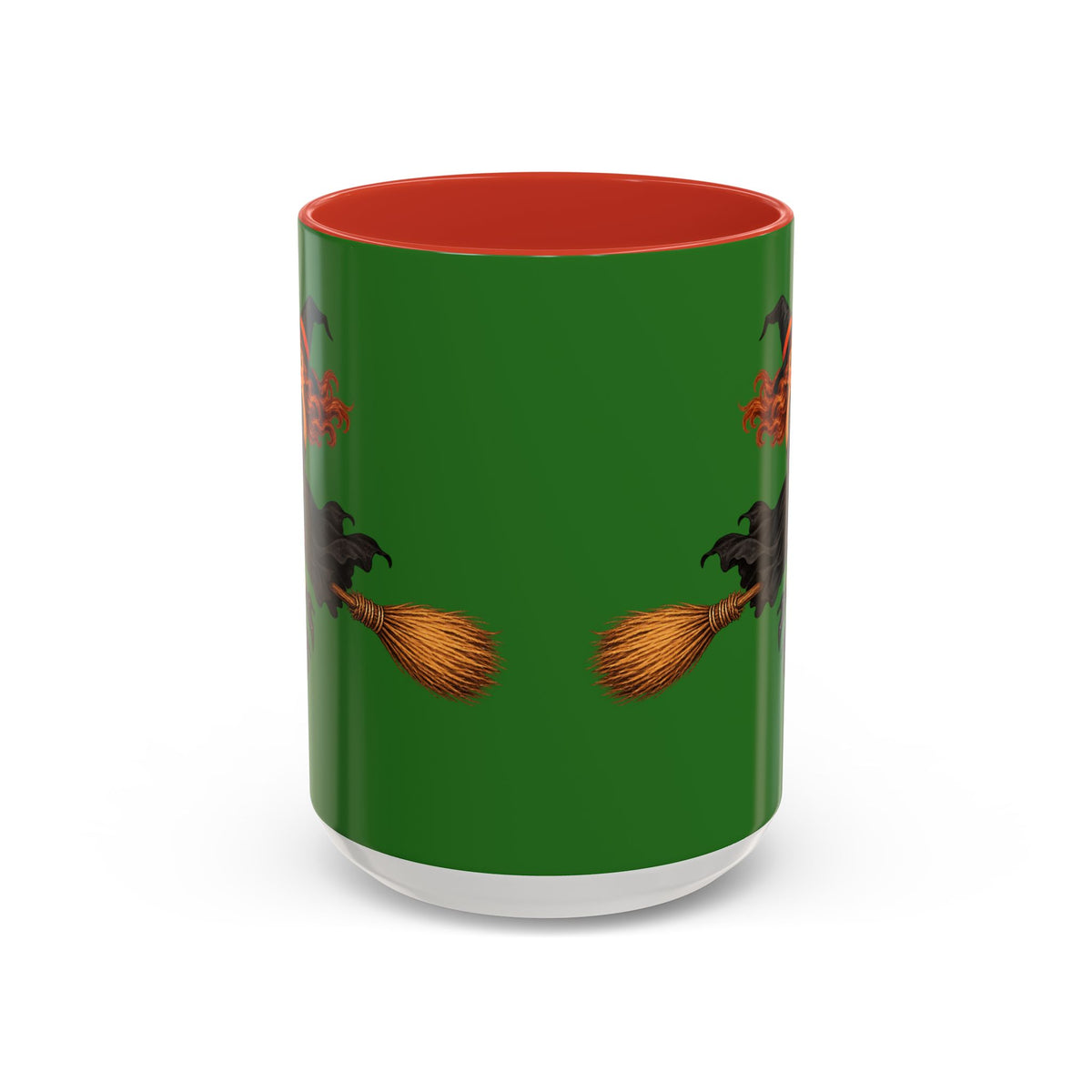 Hazel Hex Green Accent Mug by CreepyCrafts.boo