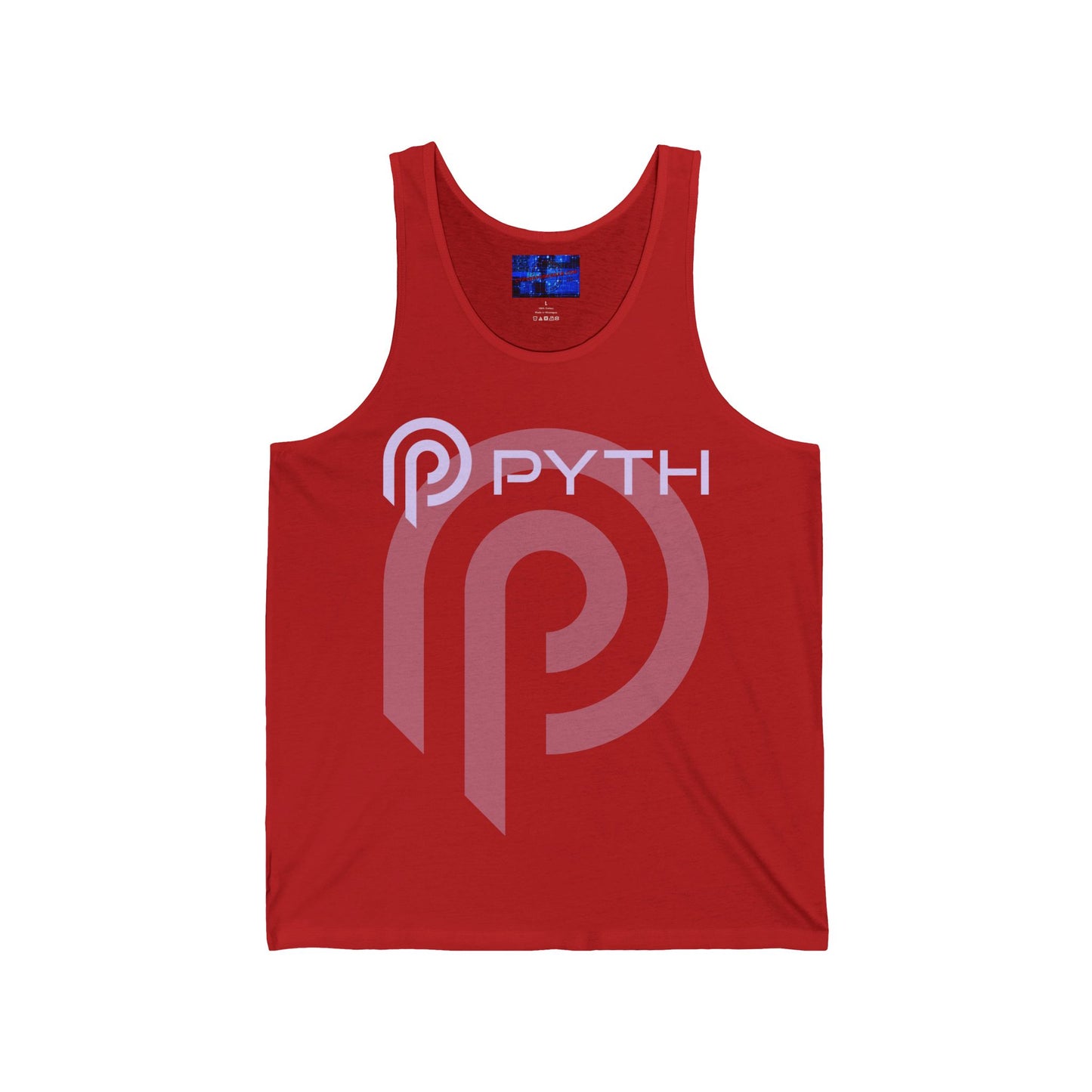 Pyth (PYTH) Unisex Jersey Tank Top by cypherpunkgear.com
