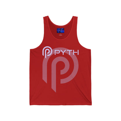 Pyth (PYTH) Unisex Jersey Tank Top by cypherpunkgear.com