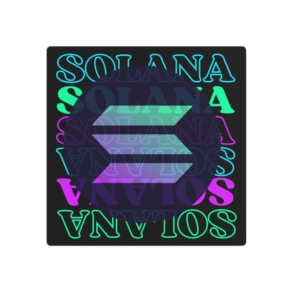 ¡Solana! ¡Solana! Solana por cypherpunkgear! Muestra del arte del metal