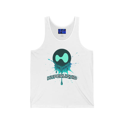 HYPE Drip Unisex Jersey Tank Top by cypherpunkgear.com