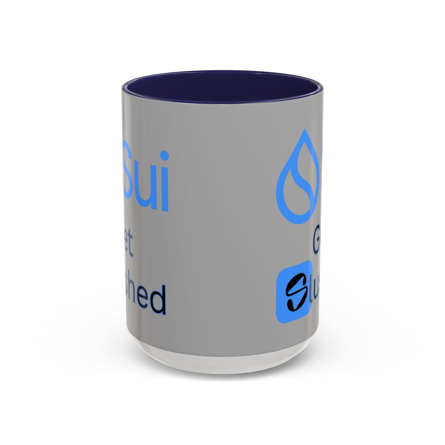 Sui: Get Slushed Grey Accent Mug by cypherpunkgear.com