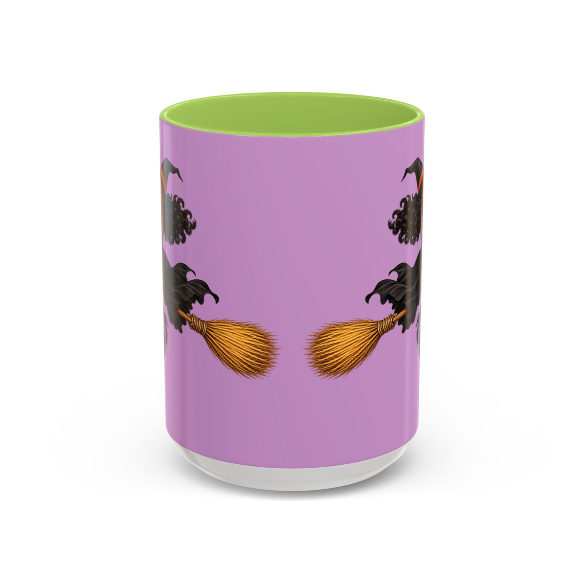 Velvet Vex Pink Accent Mug by CreepyCrafts.boo