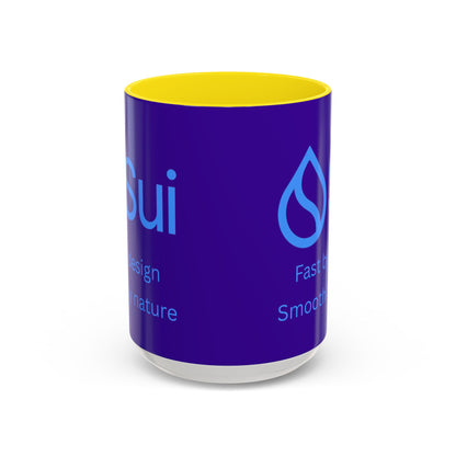 SUI Purple Accent Mug by cypherpunkgear.com