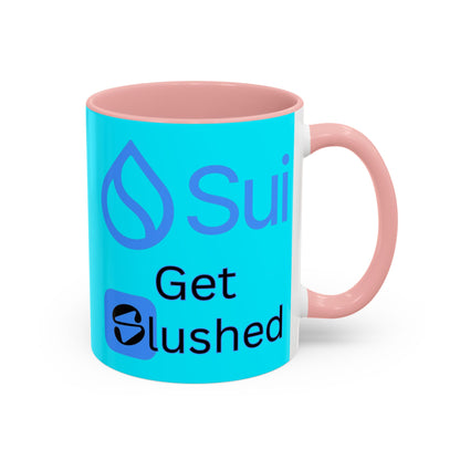Sui: Get Slushed Light Blue Accent Mug by cypherpunkgear.com