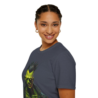Frankenpunk DKcolors Unisex T-Shirt by CreepyCrafts.boo