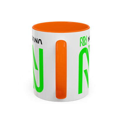 Nosana (NOS) Accent Mug by cypherpunkgear.com