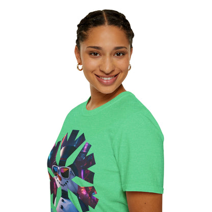 Snowpunk Dark colors Unisex T-Shirt by cypherpunkgear.com