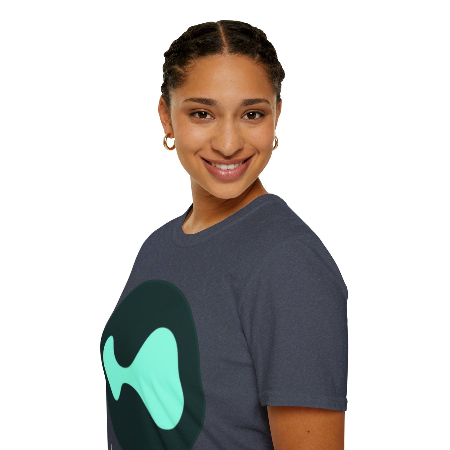 Hyperliquid White font Unisex T-Shirt by cypherpunkgear.com