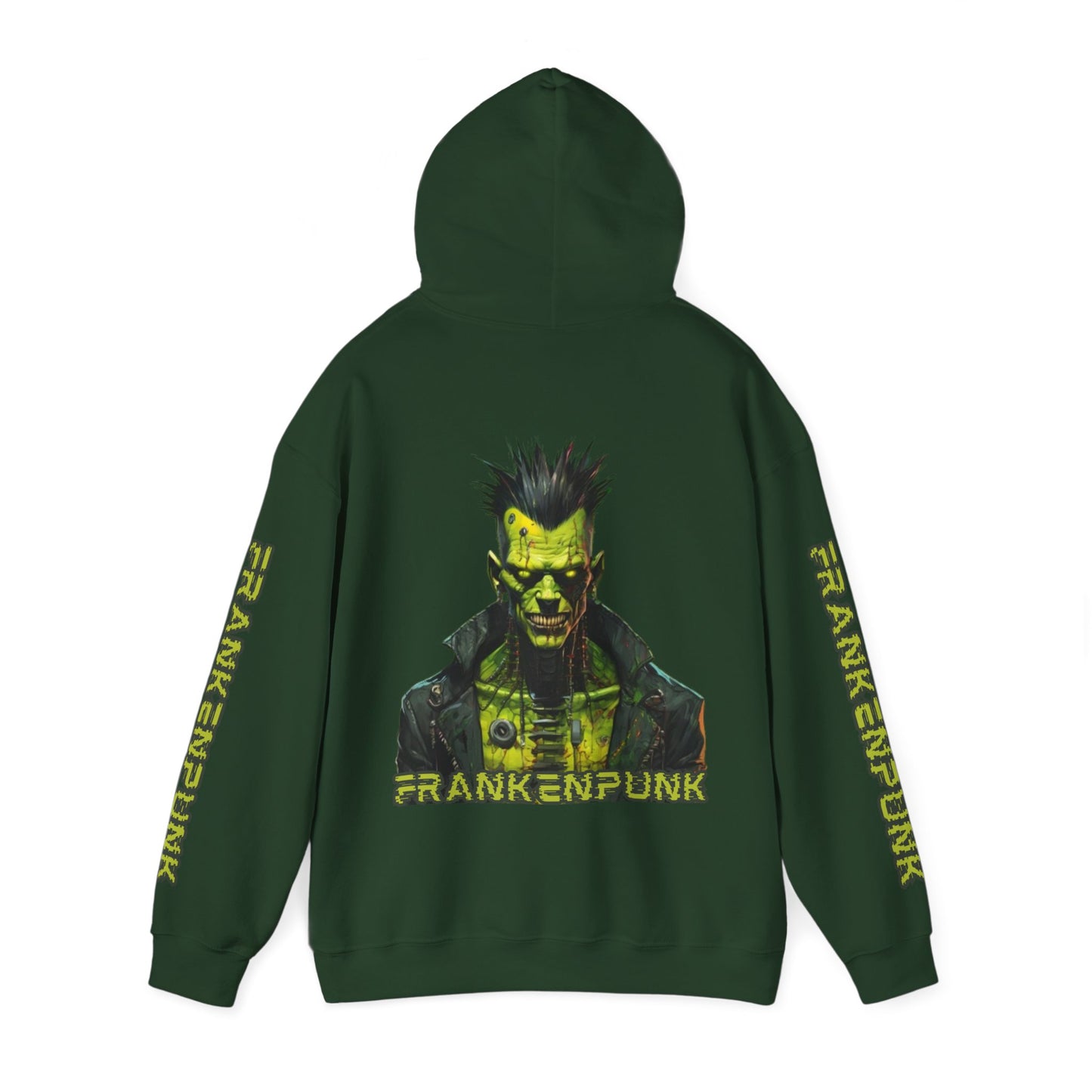 Frankenpunk Hoodie Unisex Hooded Sweatshirt by cypherpunkgear