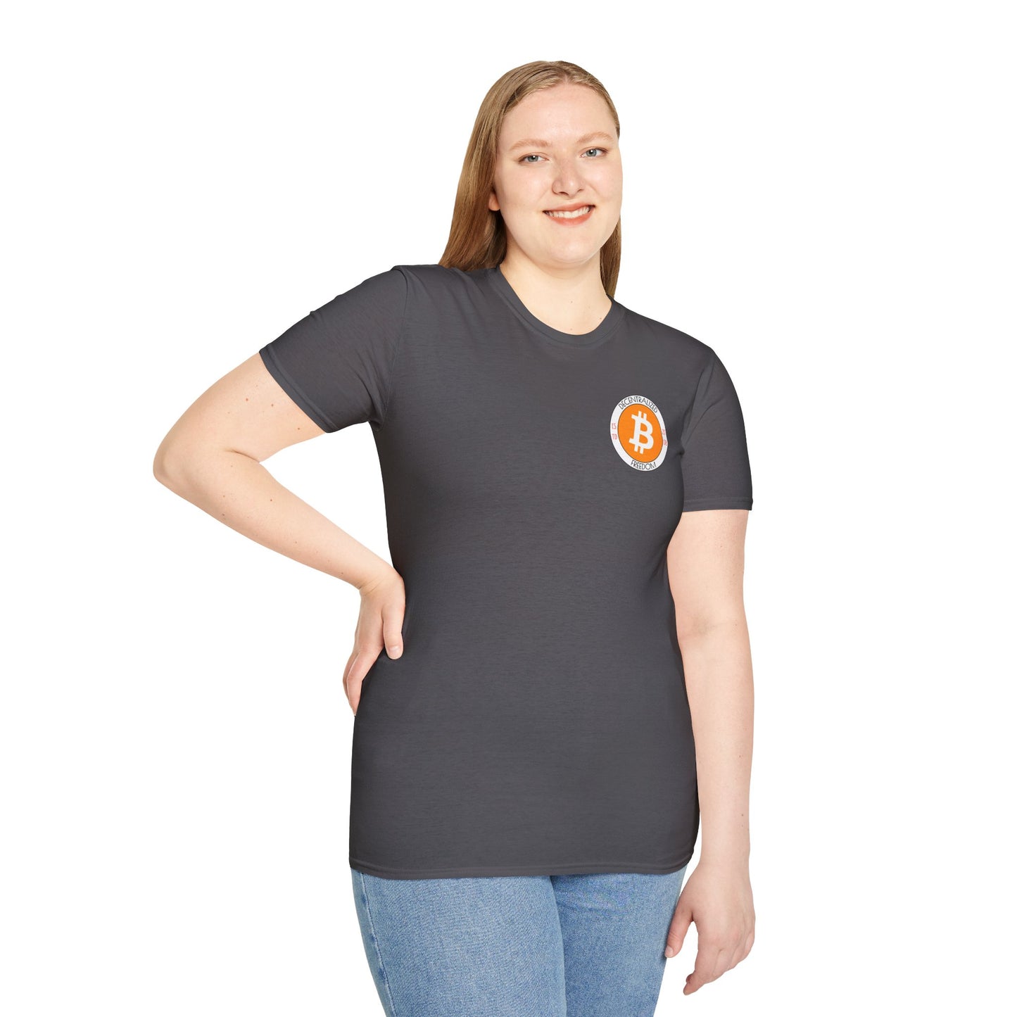 2-sided, Bitcoin Bitcoin Bitcoin (BTC) DKcolors Unisex T-Shirt by cypherpunkgear.com
