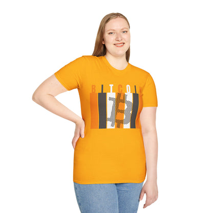 Bitcoin (BTC) Freedom Light colors Unisex T-Shirt by cypherpunkgear.com