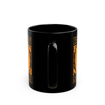 Bitcoin Bitcoin Bitcoin (BTC) Black Mug by cypherpunkgear.com